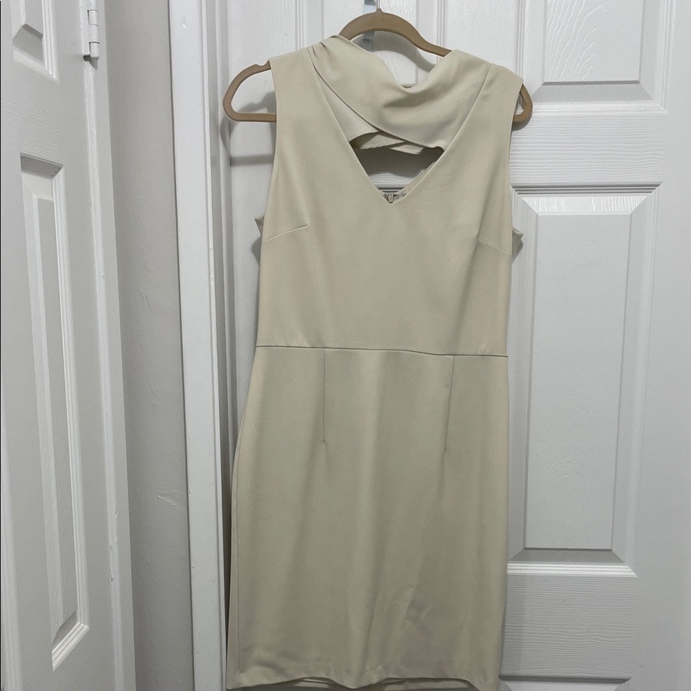 Marc New York Backless Cream Dress